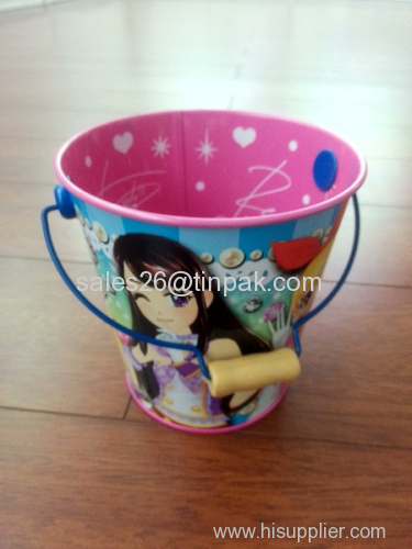 wholesale mini personalized gift tin bucket