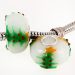 Cheapest Handmade Christmas tree Glass Beads in 925 Silver Core