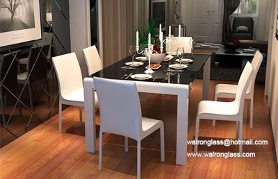 Glass table Top for dinning Table