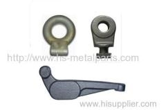 Hot drop forging/ sand casting/ investment casting parts towing eye for truck and trailer