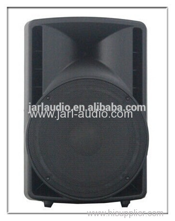 12 inch plastic stage speaker/professional active audio with USB/SD/BT/FM