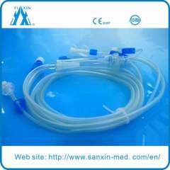 Hemodialysis blood tubing line