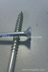 Chipboard screws(pozi drive zinc plated) yellow zinc