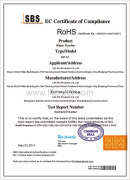 RoHs Certification