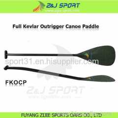 Kevlar Outrigger Paddle .