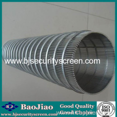 Stainless Steel V Wire Wrapped Strainer Screen/Wedge Wire Screen / V Wire Johnson Screen/water well screen