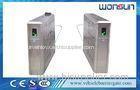 Alarm High Speed Retractable Flap Barrier Auto Detection Flap Gate