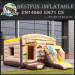 Jump inflatable bouncy slide
