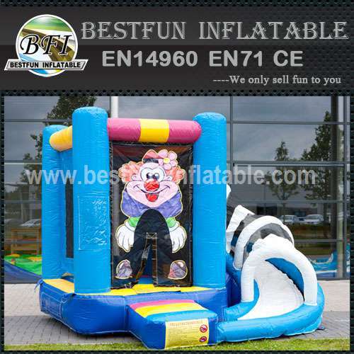 Kids small inflatable bouncy slide