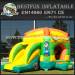 Indoor inflatable bouncy slide