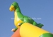 Dinosaur inflatable bouncy slide