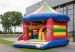 Colorful inflatable bouncy slide