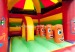 Colorful inflatable bouncy slide