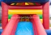 Colorful inflatable bouncy slide