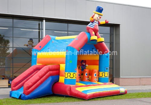 Clown Multifun inflatable combo