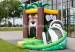 Jungle inflatable bouncy slide