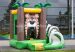 Jungle inflatable bouncy slide