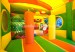 Indoor inflatable bouncy slide