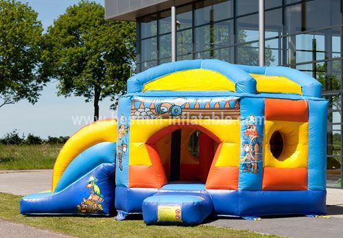 Pentagon Pirate bouncy slide