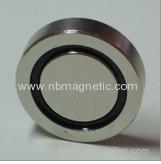 Pot magnet with ndfeb inside