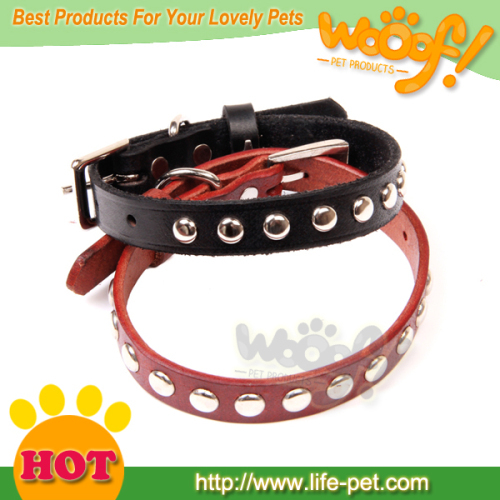 Leather dog collar for sale