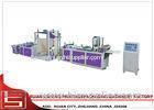 Automatic nonwoven bag making machine For Woven Vest Bags / Flat Pocket