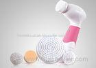 New Waterproof Facial Face and Body Spa Cleansing Brush Set, 4 in 1 Pack