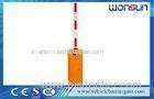 Aluminum Alloy Straight Vehicle Barrier Gates Remote Control and Loop Sensor With Durable Motor