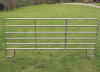 Heavy duty steel horse panels enclose and protect horse