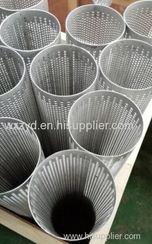 Zhi Yi Da Perforated Metal Welded Tubes straight seam welding filter frames