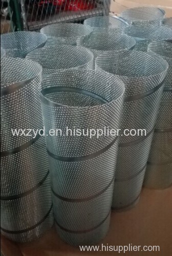 Spiral welded perforated metal pipes made in Zhi Yi Da