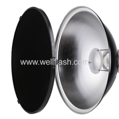 beauty dish radar reflector for photography flash light