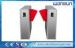 Pedestrian Control Security Flap Barrier Turnstile