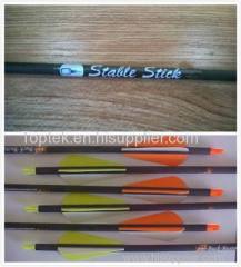 Carbon Fiber Arrows with Logo