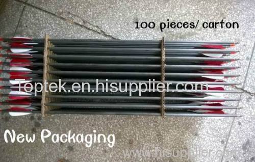 100pcs/box Carbon Fiber Arrows