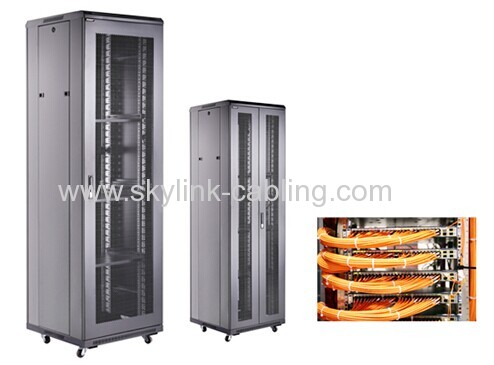 fiber optic floor-stand cabinet