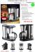 drip coffee maker 1000w 1.8L with LCD display