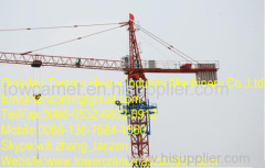 China Construction Tower Crane Manufacturer Supplier TC6013-6 6 tons Q345B Steel