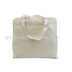 Plain White Cotton Canvas Tote Bag