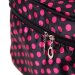 polka dot zip lady cosmetic bag