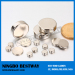 N42 D20x3mm Disc NdFeB Magnet with Ni coating