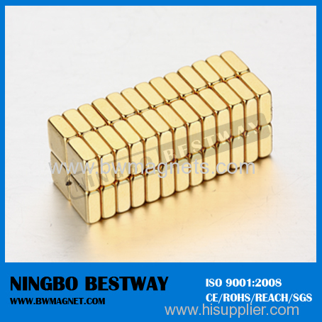 N35 L50*50*25mm Neodymium Block Magnets Ni coating