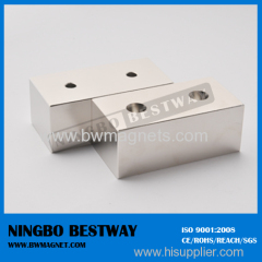 N35SH Phosphorization L23x6.95x2.3mm Neodymium Magnet Block