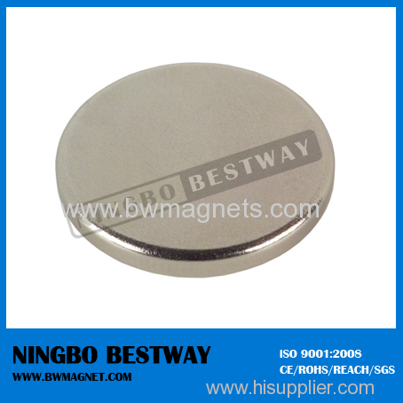 N45 D22x2mm Neodymium Magnets Disc