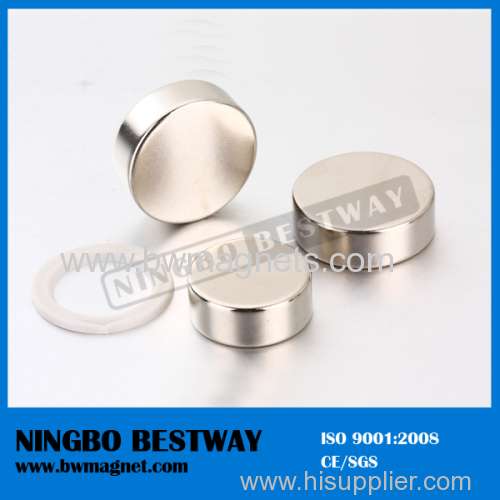 D10x8mm NdFeB Magnet Cylinder with Ni coating