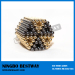 Magnetic Balls with Gold Coating