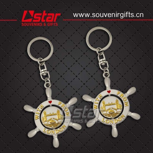 2015 fashion metal souvenirs keychain