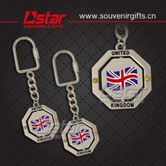 2015 fashion metal souvenirs keychain