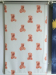 28MM/38MM 2014 hot sale polyester fabric chain bathroom roller blinds