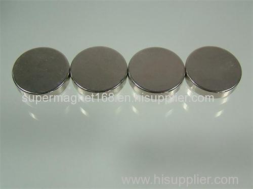 Strong neodymium magnet button